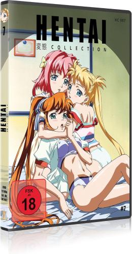 Cover der Hentai Collection Vol. 07 mit 3 erotischen Anime-Filmen auf DVD