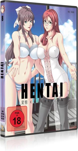 Cover der Hentai Collection Vol. 08 mit 3 erotischen Anime-Filmen auf DVD